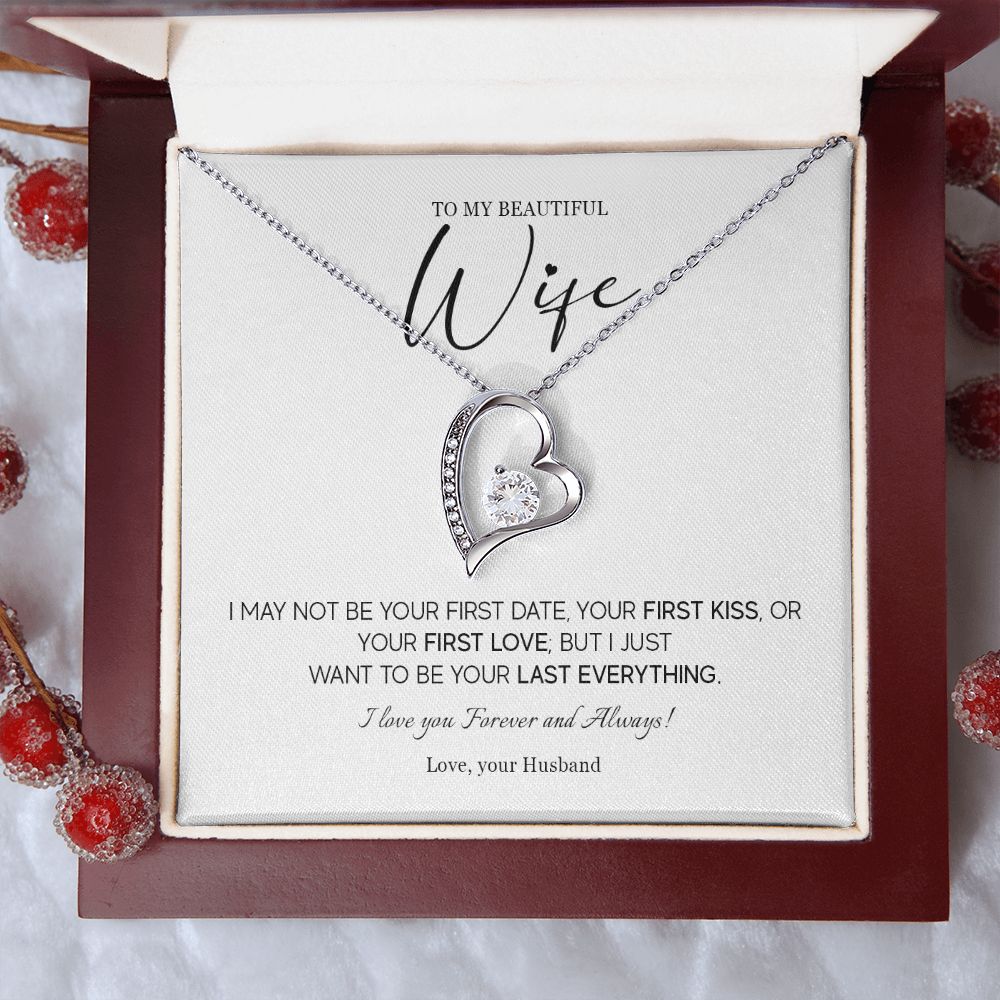 557C Necklace For Wife From Husband, To My Wife Necklace, Hot Wife Birthday Gifts