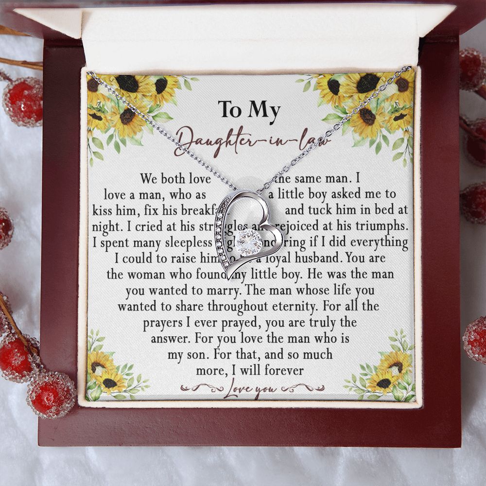 109C Daughter-in-law Necklace, Necklace For Women, To My Daughter-in-Law Necklace