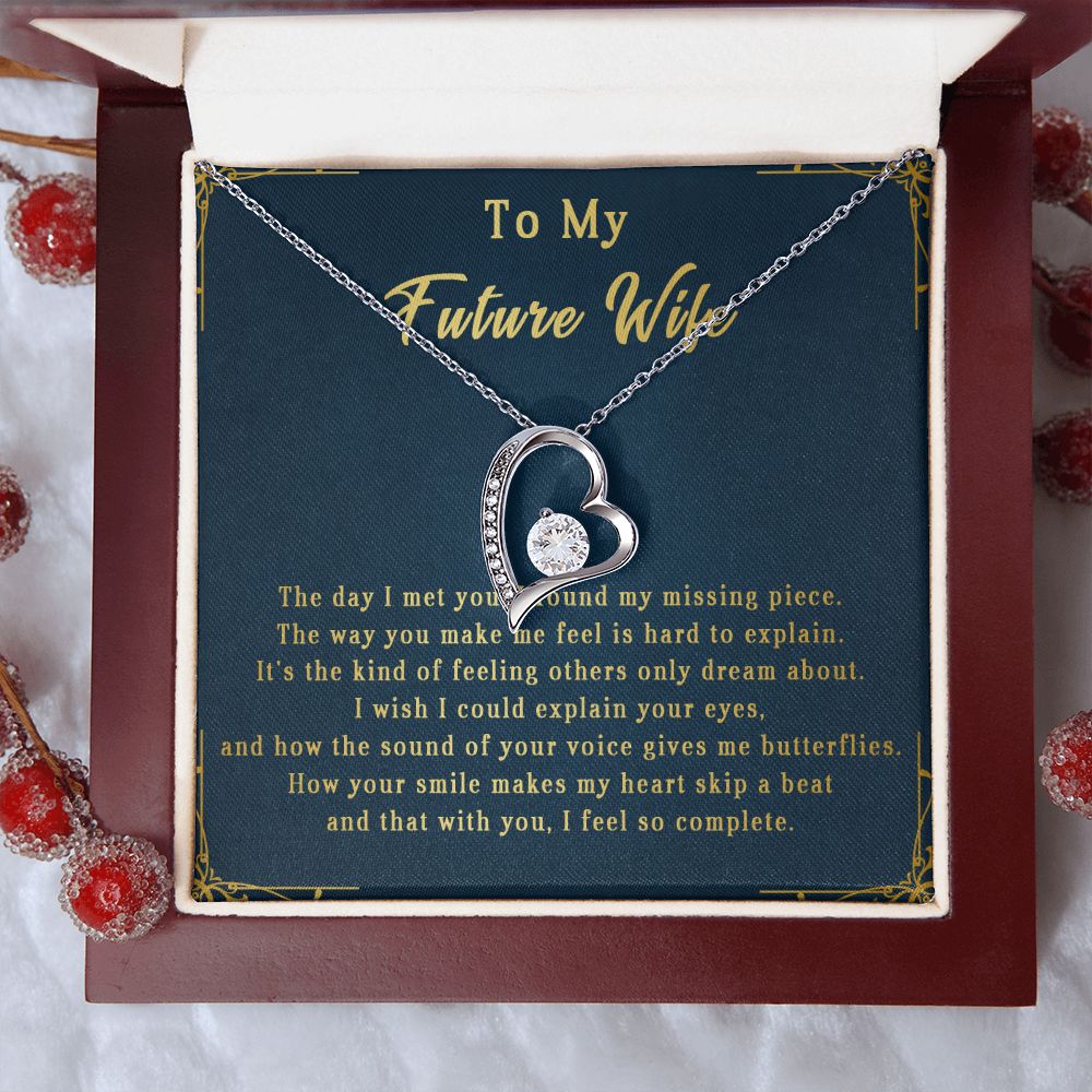 80C To My Future Wife Necklace, Gift For Wife, Anniversary Gift, Birthday Gift