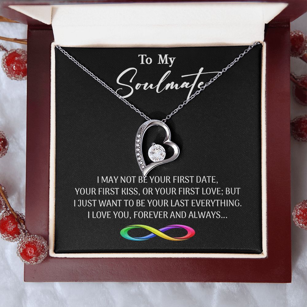 471C To My Soulmate Necklace, Gift for Wife, Girlfriend, Anniversary Gift, Xmas Gift