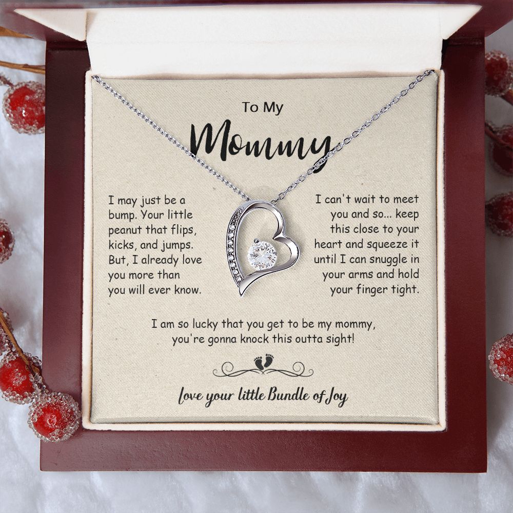 439C To My Mom Necklace, Christmas, Birthday Gift From Son, Daughter, Mom To Be Gift