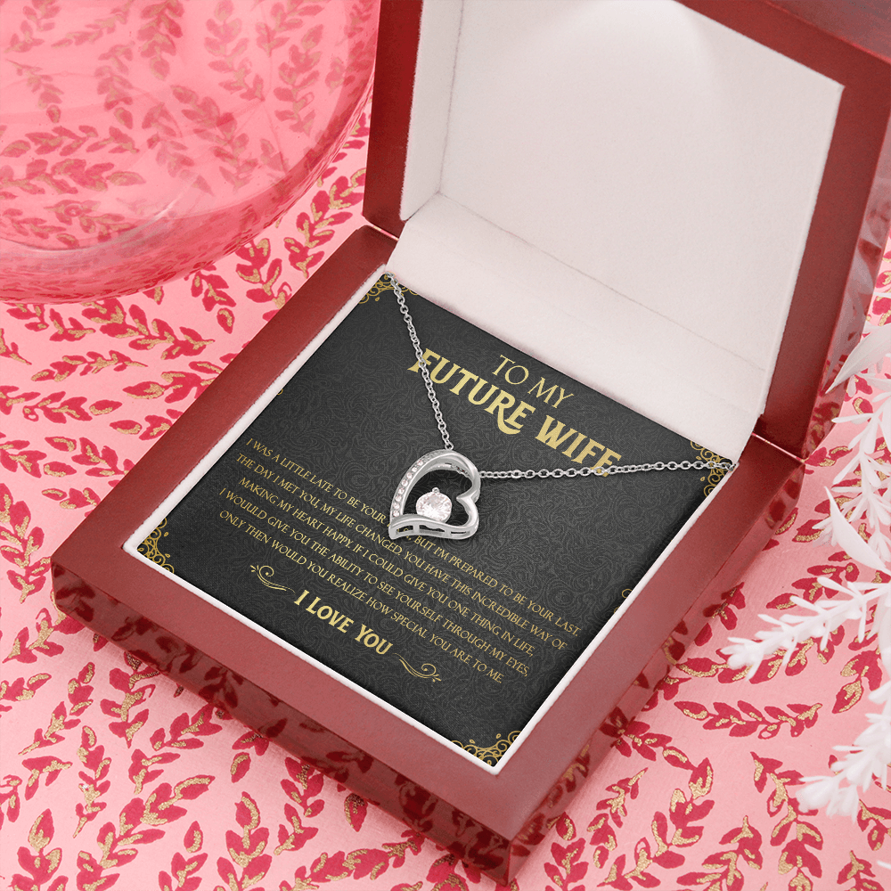 72C Necklace To Future Wife/Girlfriend, Woman Necklace Gift for Her From Husband
