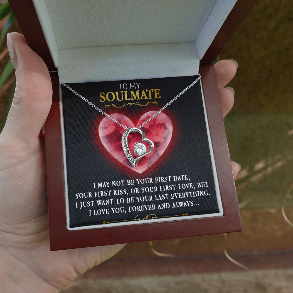 91C To My Soulmate Necklace, Engagement Gift for Future Wife, Xmas - Birthday Gift