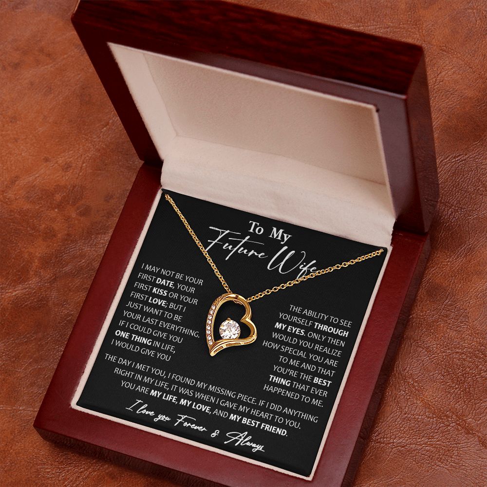 738C To My Future Wife Necklace, Valentine Gift For Her, Birthday Gift For Girlfriend