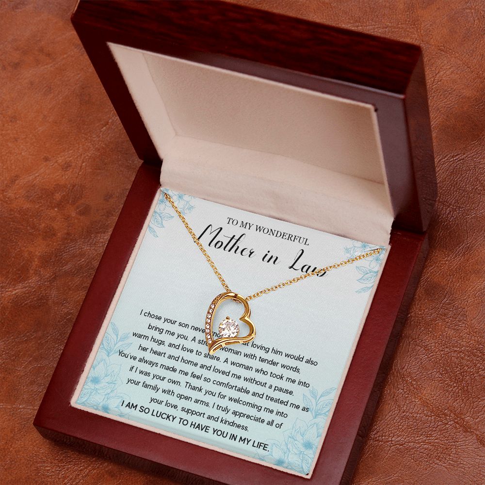 525C Gift To My Mother-in-Law Necklace, To My Mother in Law Necklace from Daughter