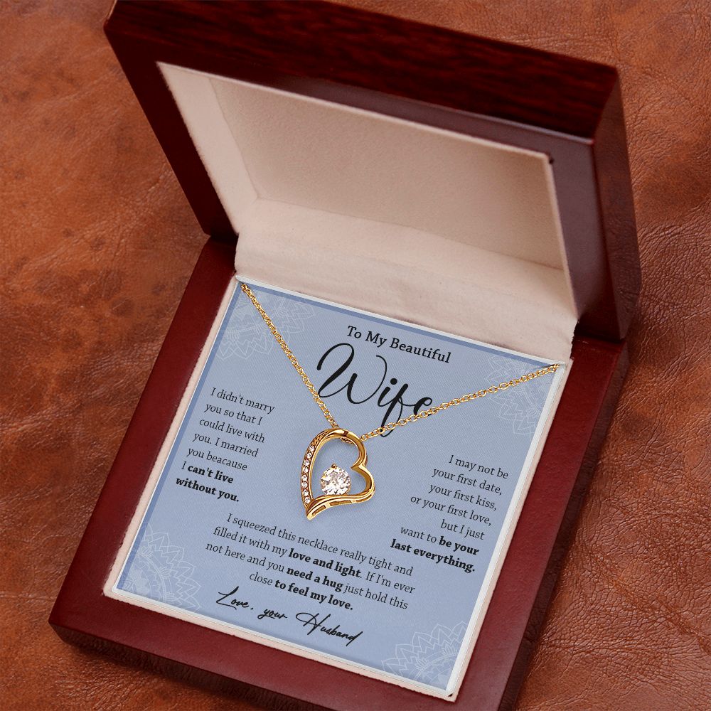 472C To My Wife Necklace, Necklace Gifts For Wife From Husband, Gift For Soulmate