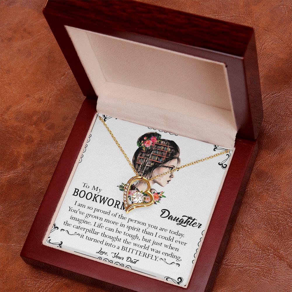 112C To My Daughter Necklace, Daughter Gift From Dad, Mom, Xmas Gift, Birthday Gift