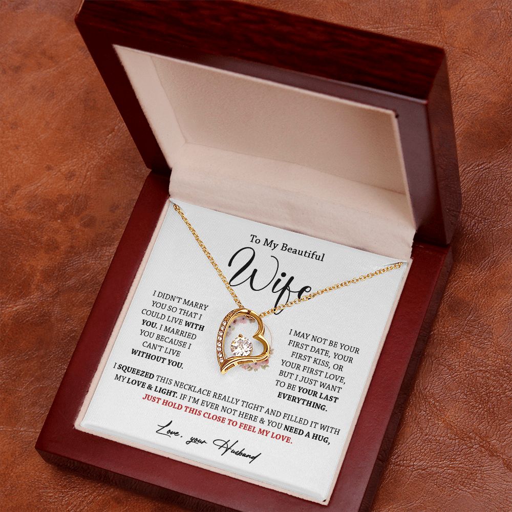612C To My Wife Necklace, Gift For Wife, Valentines Gift For Wife, Necklace For Wife
