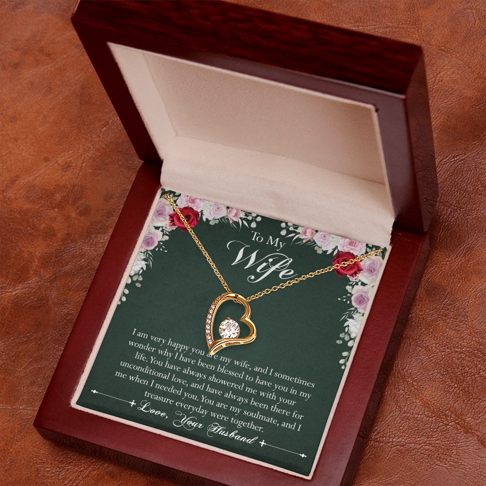 417C To My Wife Necklace Gift For Your Wife - Happy To Have You In My Life
