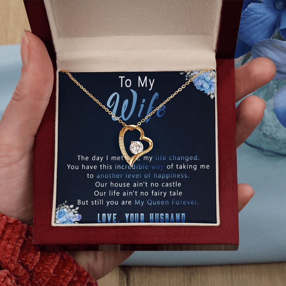 76C To My Wife Necklace, Necklace Gift For Wife,Women,Her, Gifts from Husband