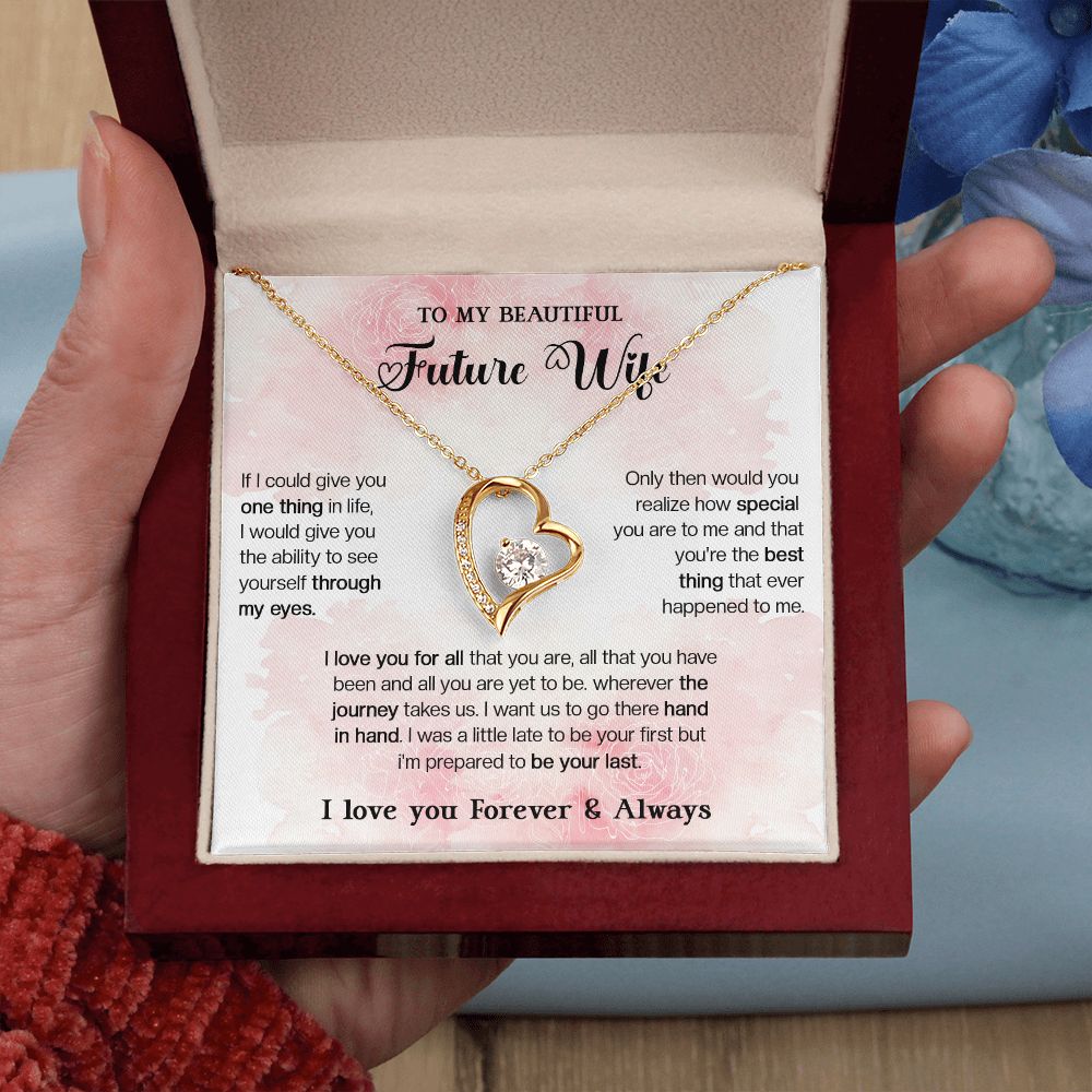745C To My Future Wife Necklace, Valentine Gift For Her, Birthday Gifts for your Love