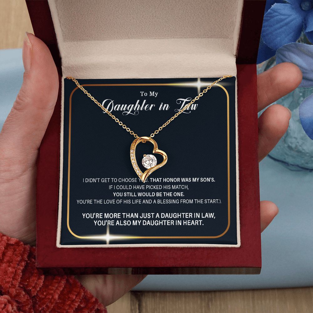 488C Daughter in Law Gifts Necklace From Mother in Law, Daughter Necklace Gifts