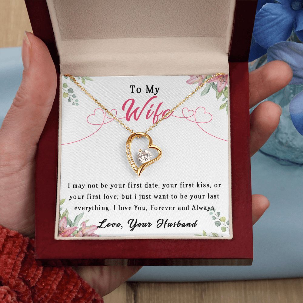 81C To My Wife Necklace, Wife Anniversary Gift From Husband, Necklace Gift Birthday