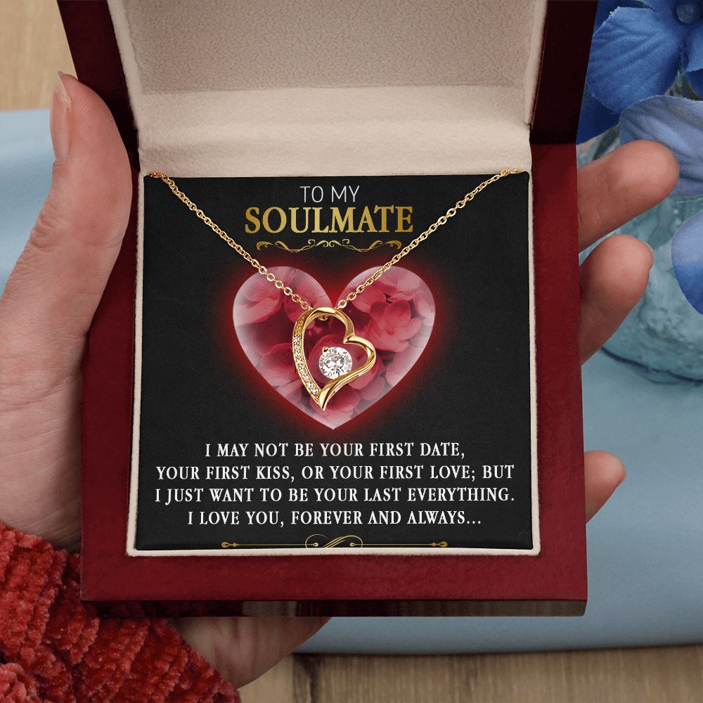 91C To My Soulmate Necklace, Engagement Gift for Future Wife, Xmas - Birthday Gift