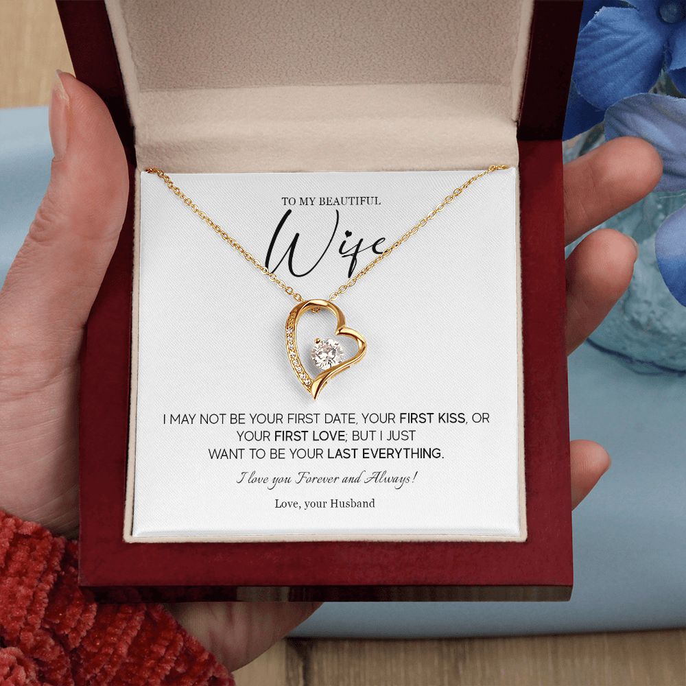 557C Necklace For Wife From Husband, To My Wife Necklace, Hot Wife Birthday Gifts