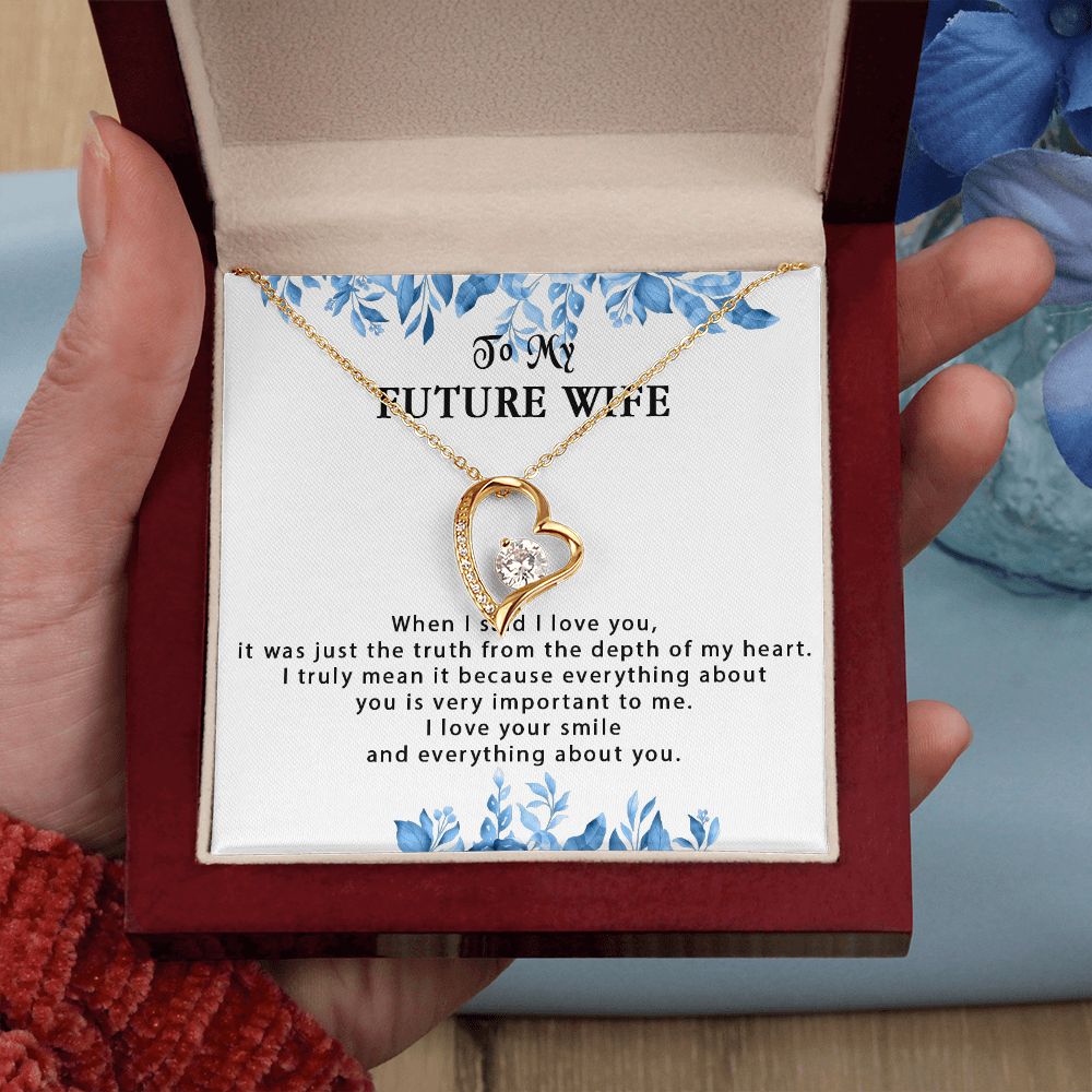 90C Girlfriend Necklace, Future Wife Necklace, To My Future Wife Necklace