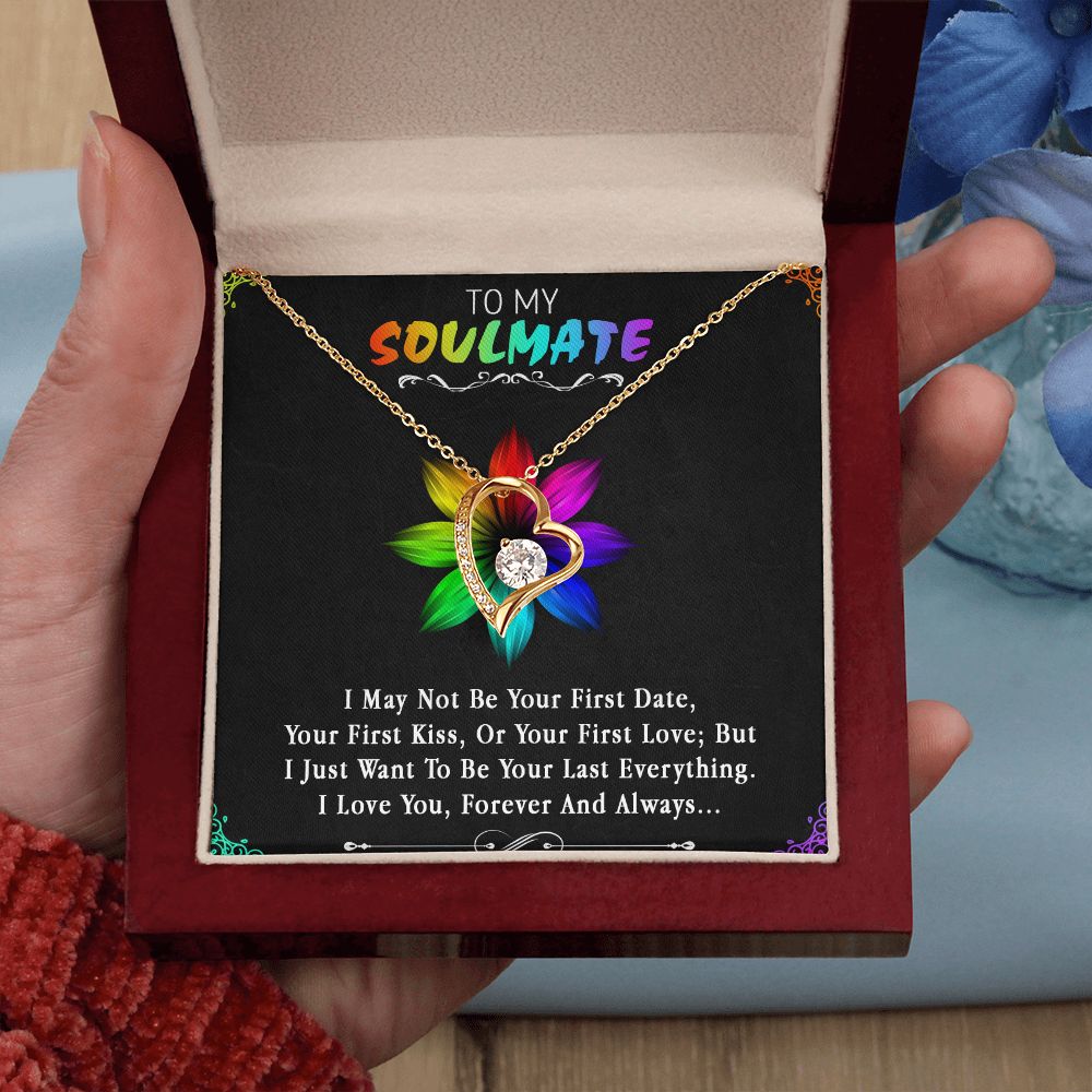 96C To My Soulmate Necklace, Birthday Gift For Girlfriend, Anniversary Xmas Gift