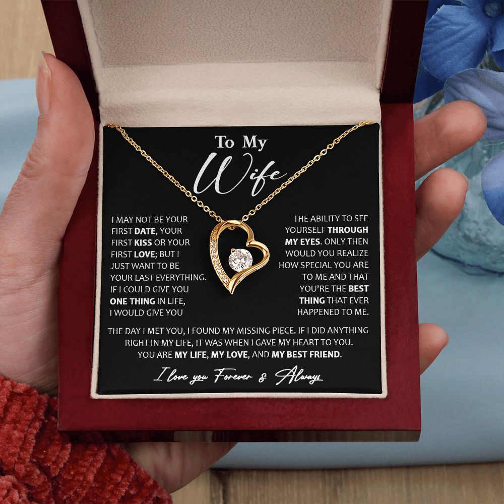 736C To My Wife Necklace, Valentine Gift For Her, Birthday Gift For Wife from Husband