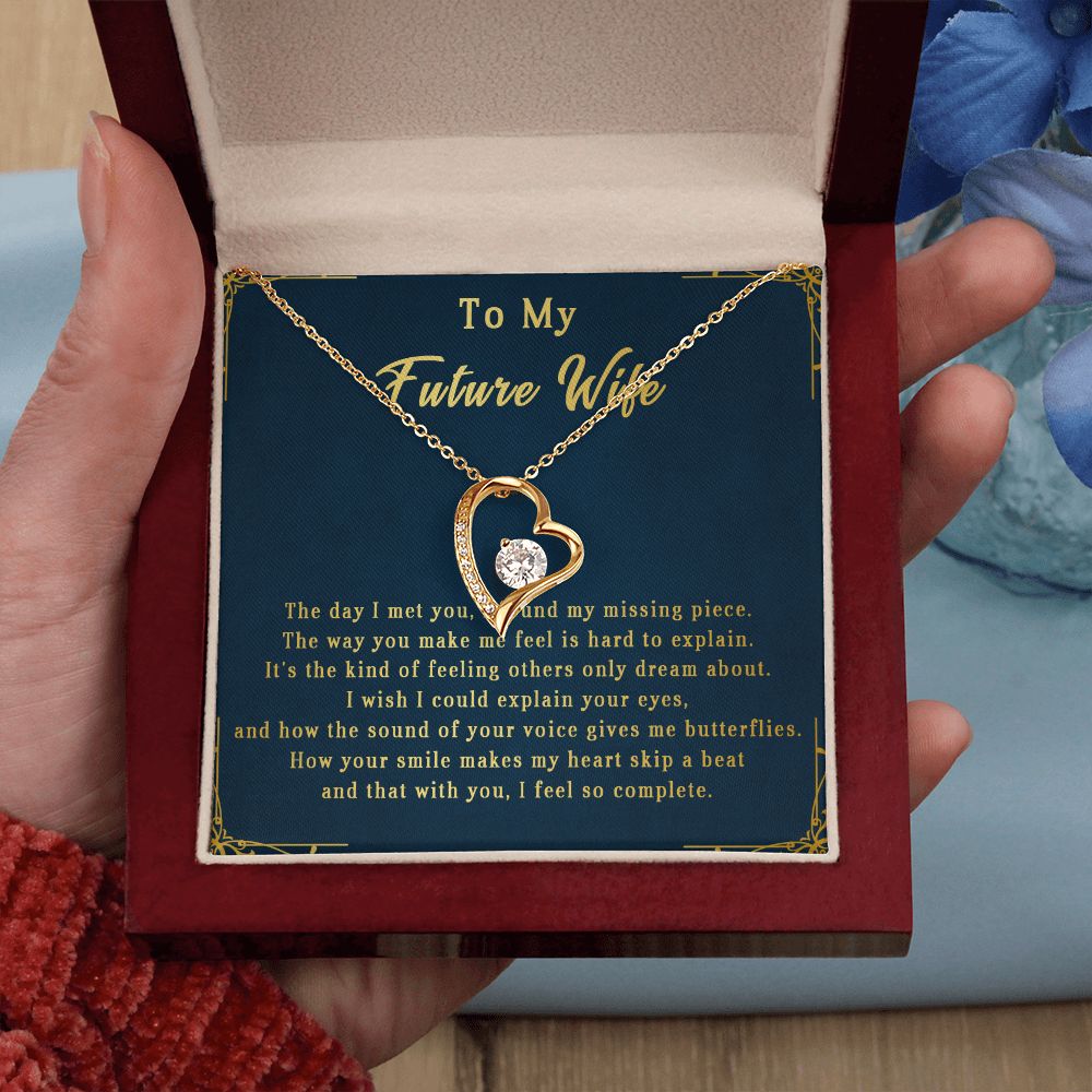 80C To My Future Wife Necklace, Gift For Wife, Anniversary Gift, Birthday Gift