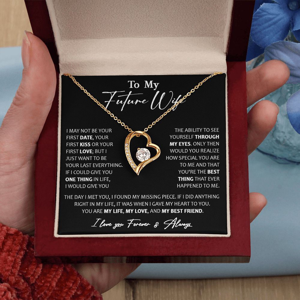 738C To My Future Wife Necklace, Valentine Gift For Her, Birthday Gift For Girlfriend