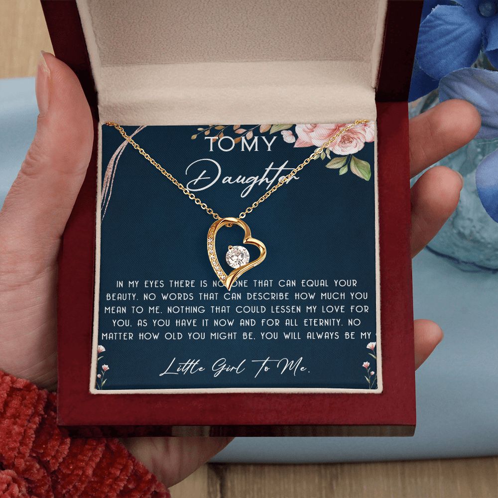 115C To My Daughter Necklace, Daughter Necklace, Mother To Daughter Gift Birthday