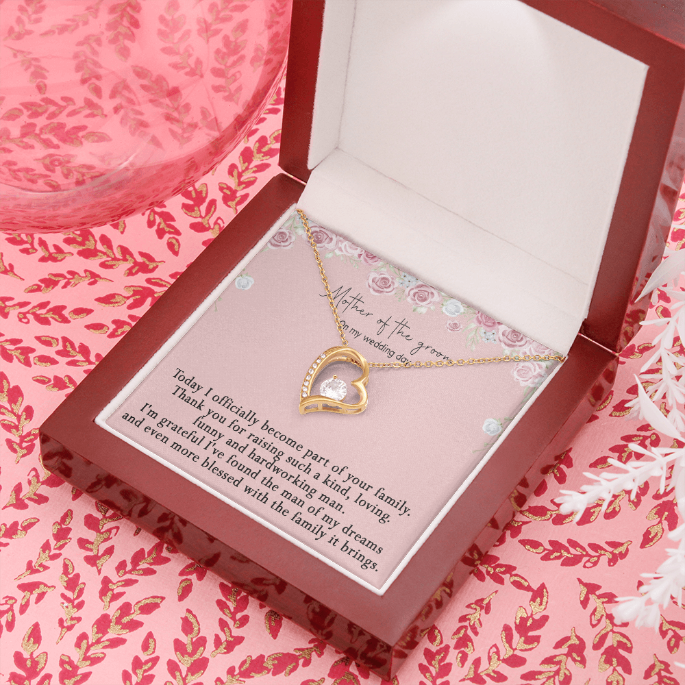 172C Gifts Necklace Love Knot To Mom On My Wedding Day From Son On Wedding Day