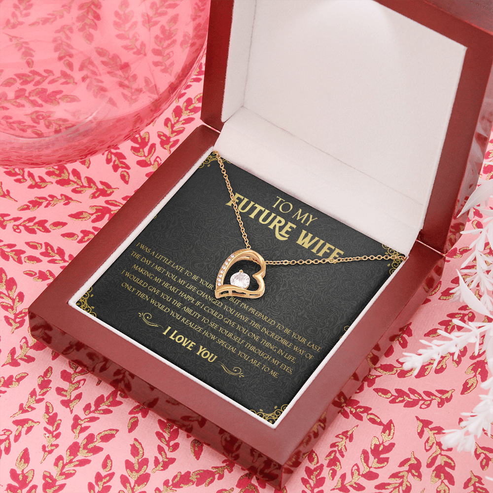 72C Necklace To Future Wife/Girlfriend, Woman Necklace Gift for Her From Husband