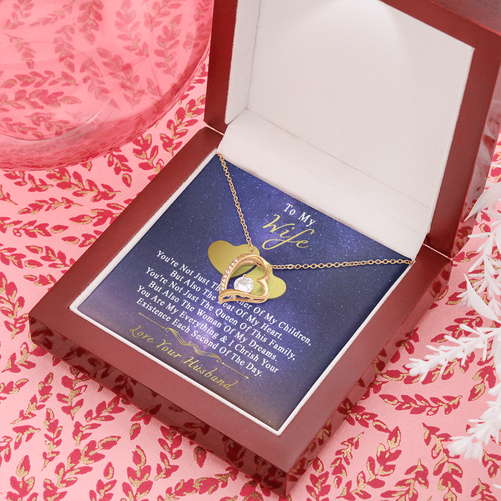 75C Necklace To My Wife, Perfect Gift for Her From Husband, I LOVE YOU Necklace Gift