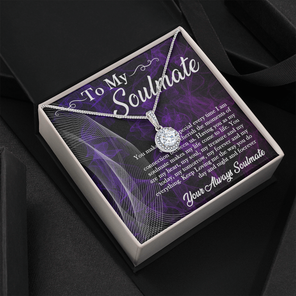 71E Necklace Gift To My Soulmate/Girlfriend/Wife, Women Necklace Gift from Husband