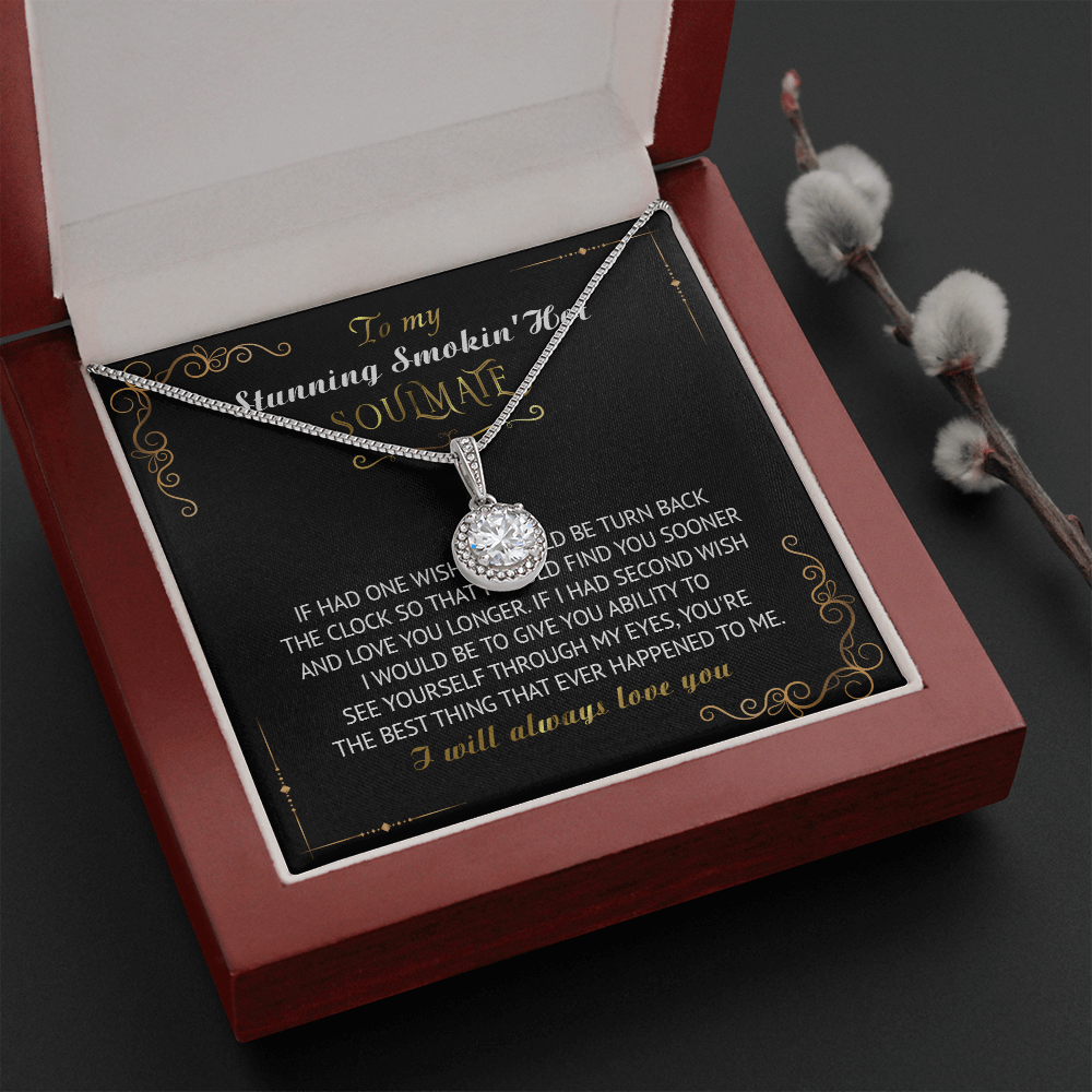 7E To My Stunning Smoking Hot Soulmate Necklace, Gift For Wife, Birthday Gift Ideas