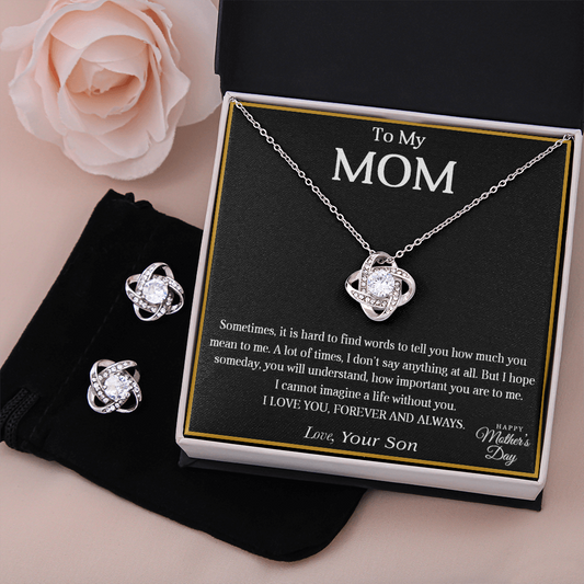 To My Mom Necklace, Mama Mother Day Gift