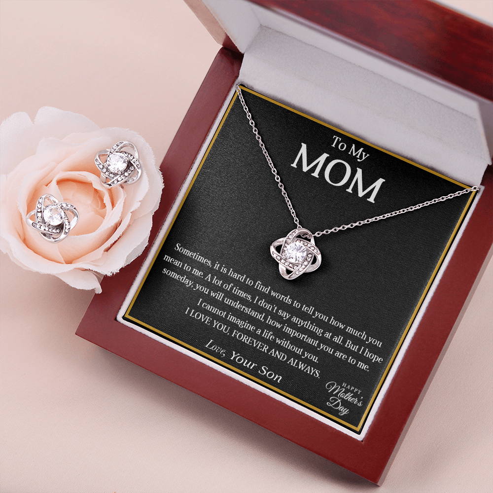 To My Mom Necklace, Mama Mother Day Gift