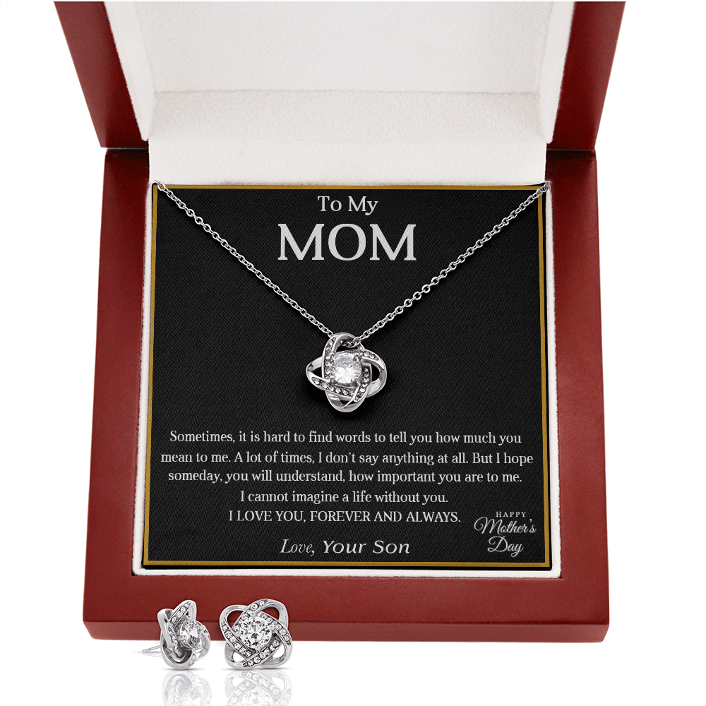 To My Mom Necklace, Mama Mother Day Gift