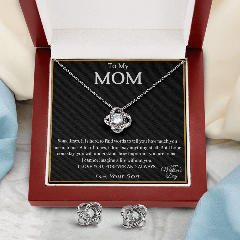 To My Mom Necklace, Mama Mother Day Gift