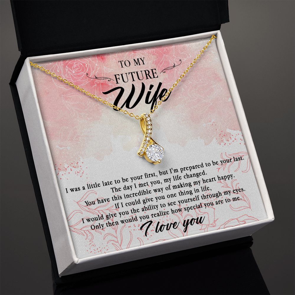 85B To My Future Wife Necklace,Anniversary Gift, Birthday Gift, Future Wife Necklace