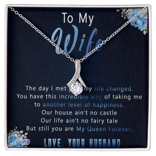 76B To My Wife Necklace, Necklace Gift For Wife,Women,Her, Gifts from Husband