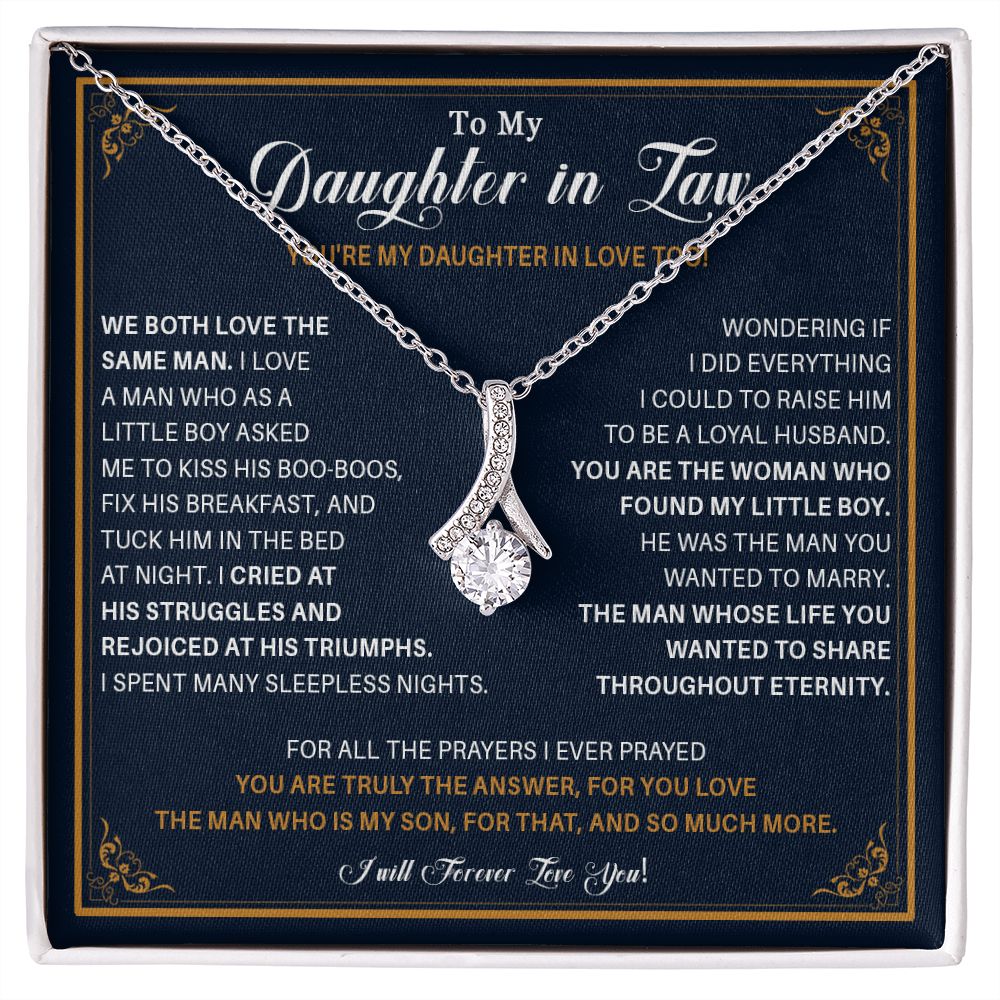 489B Daughter in Law Gift Necklace From Mother in Law, Daughter in Law Gift, Birthday