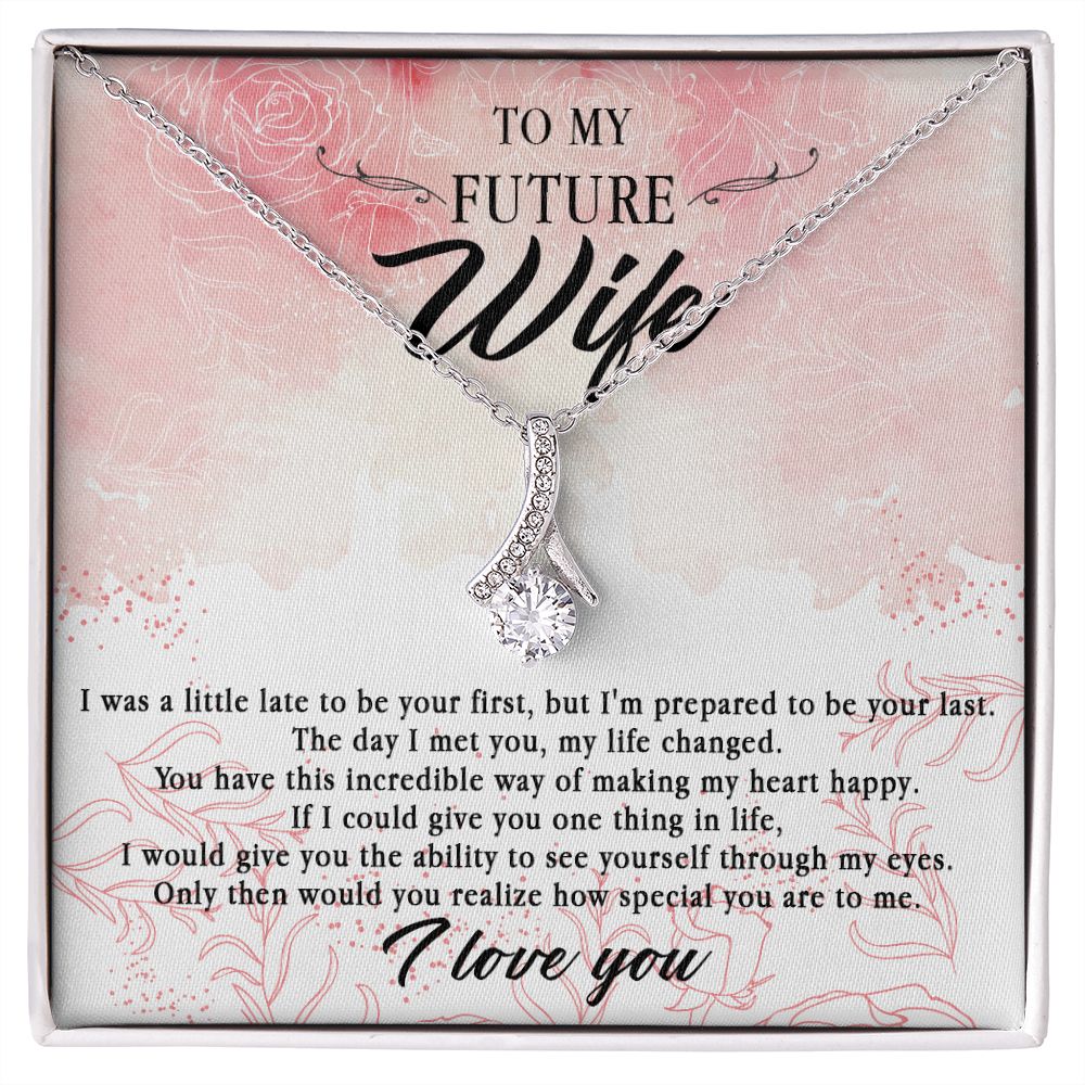 85B To My Future Wife Necklace,Anniversary Gift, Birthday Gift, Future Wife Necklace