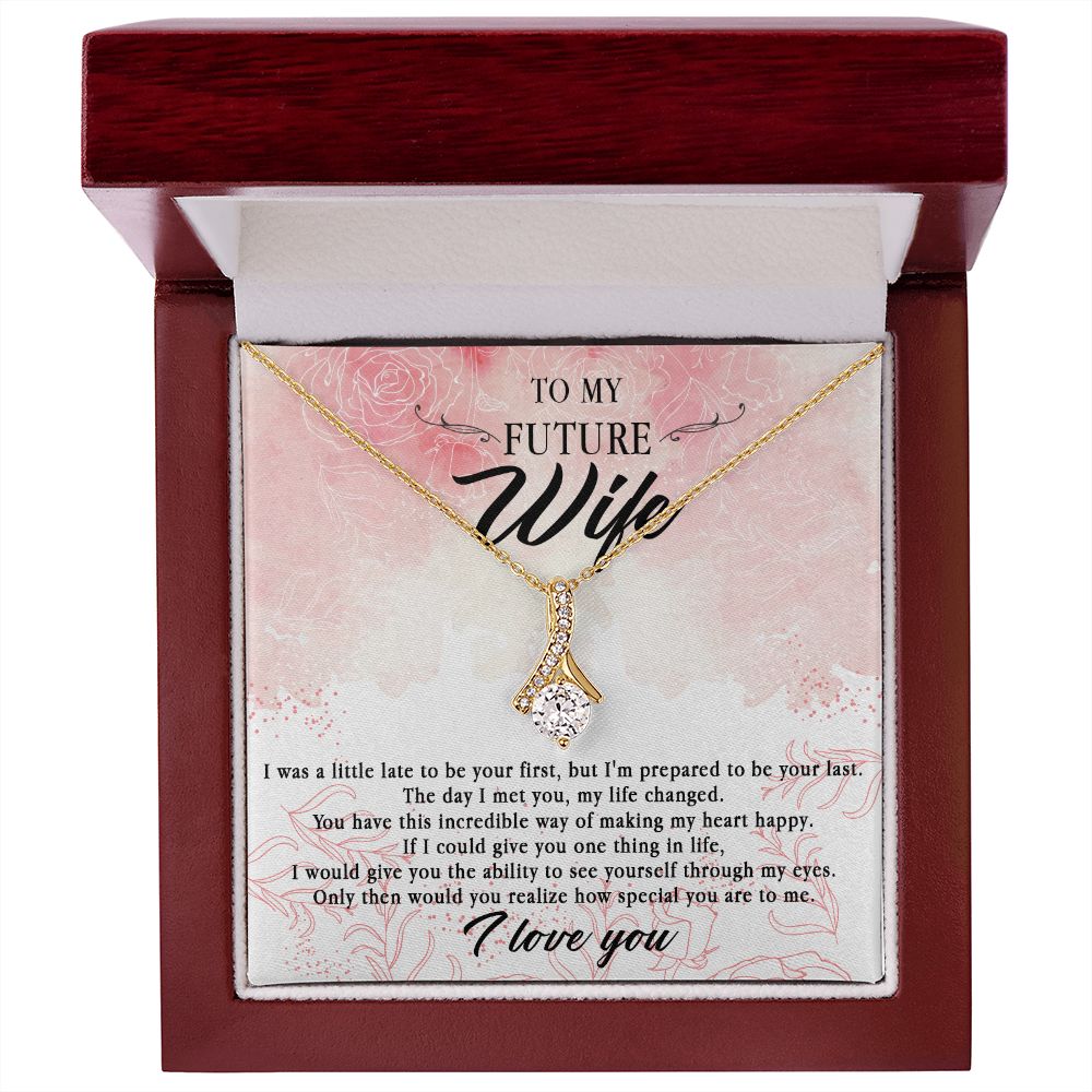 85B To My Future Wife Necklace,Anniversary Gift, Birthday Gift, Future Wife Necklace