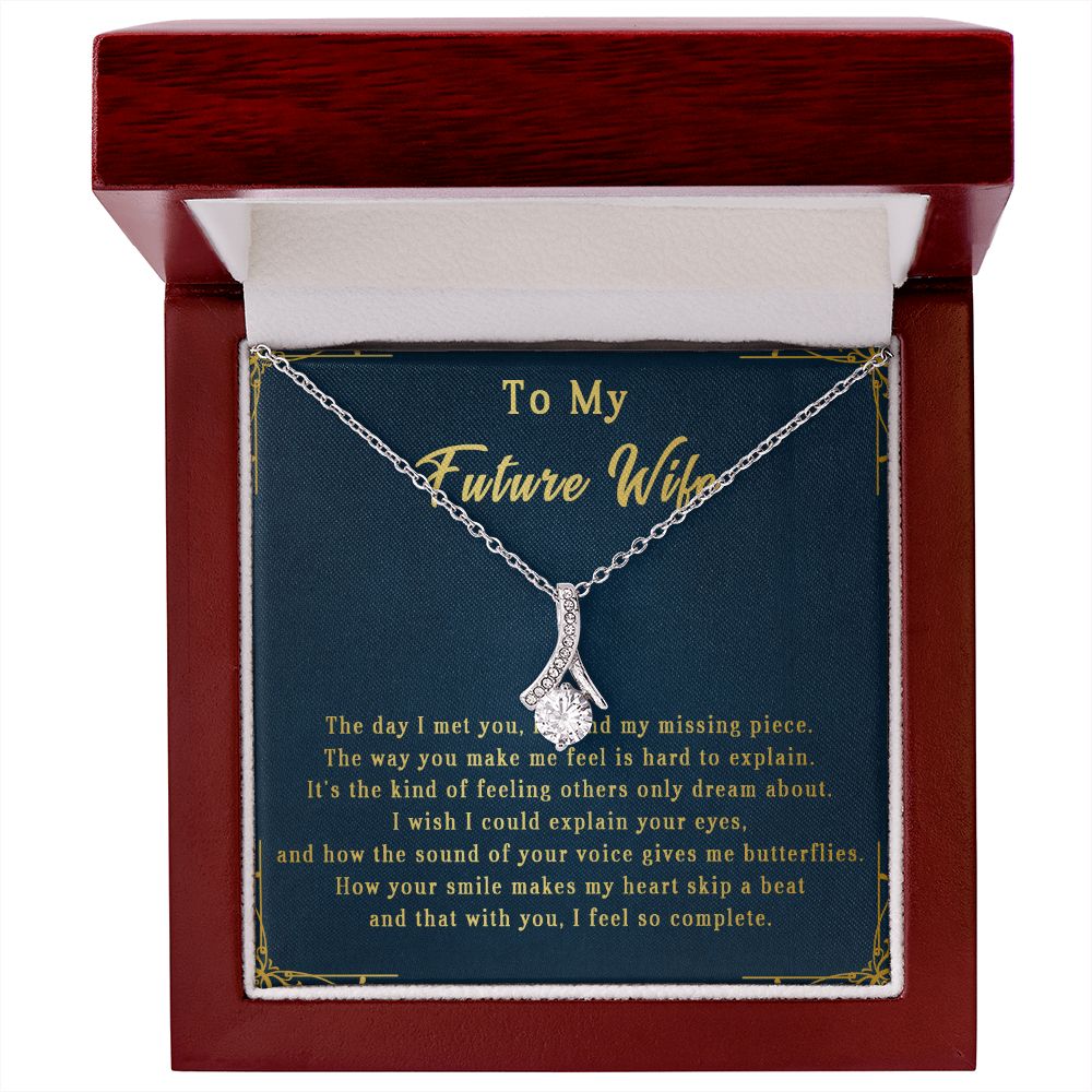 80B To My Future Wife Necklace, Gift For Wife, Anniversary Gift, Birthday Gift