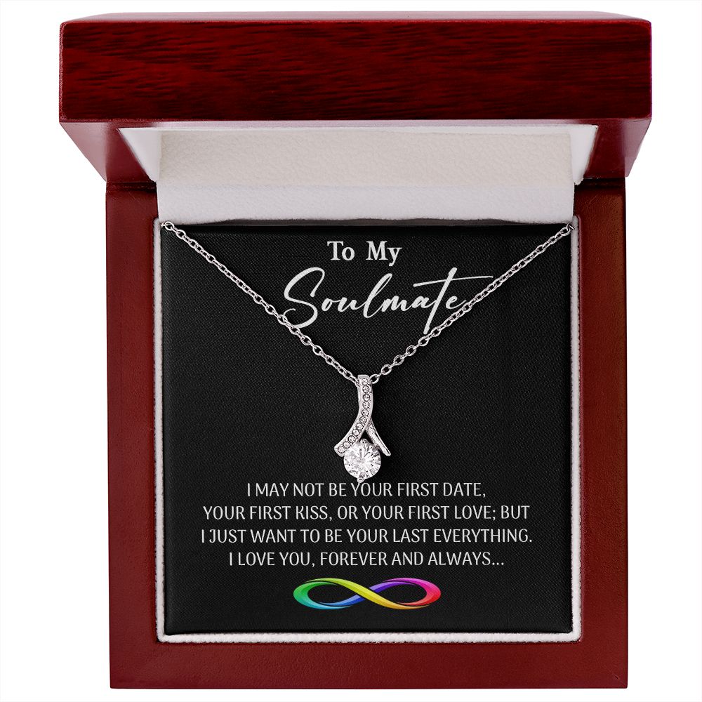 471B To My Soulmate Necklace, Gift for Wife, Girlfriend, Anniversary Gift, Xmas Gift