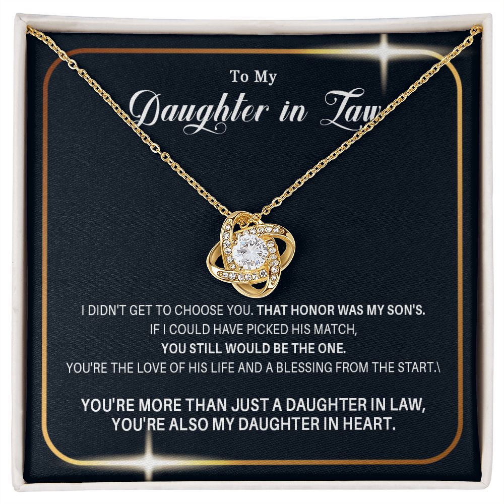 488A Daughter in Law Gifts Necklace From Mother in Law, Daughter Necklace Gifts