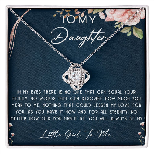 115A To My Daughter Necklace, Daughter Necklace, Mother To Daughter Gift Birthday