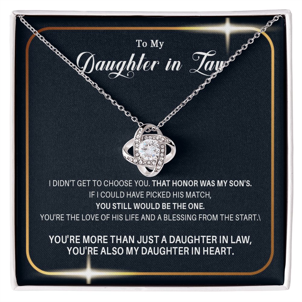 488A Daughter in Law Gifts Necklace From Mother in Law, Daughter Necklace Gifts