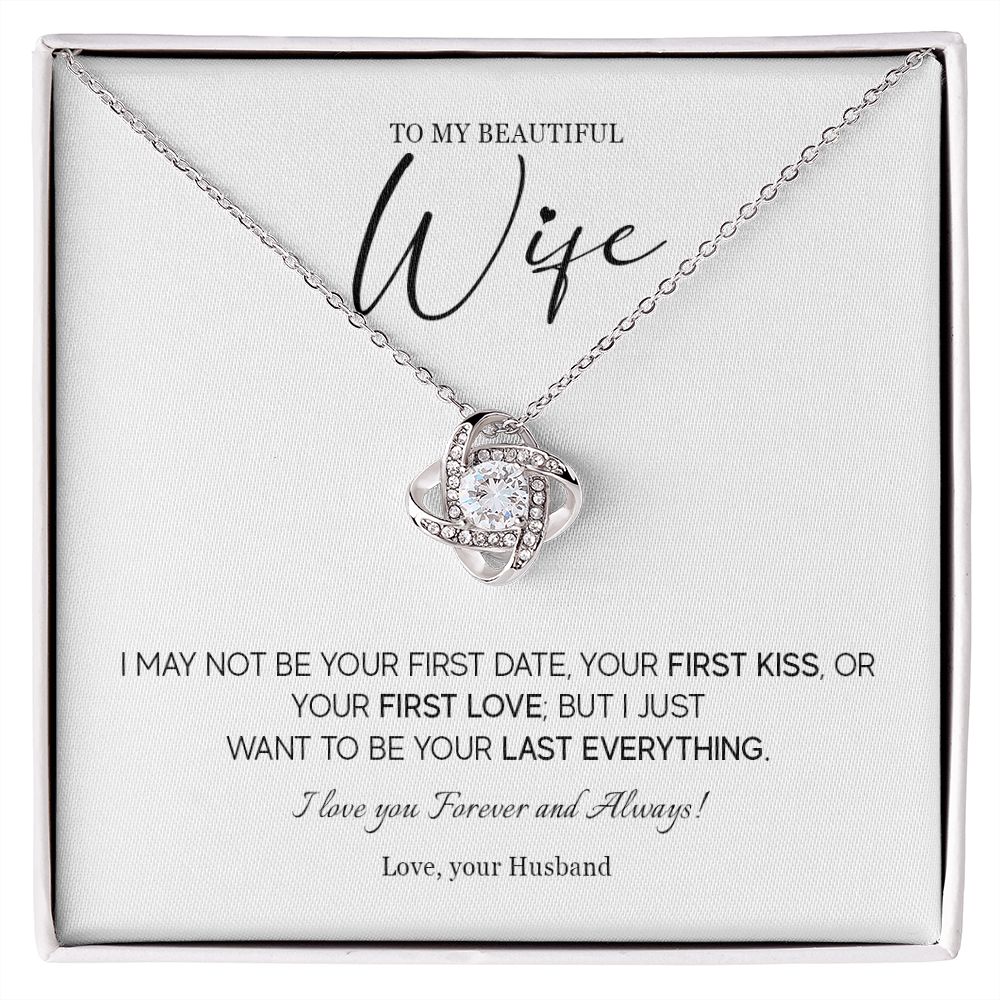557A Necklace For Wife From Husband, To My Wife Necklace, Hot Wife Birthday Gifts