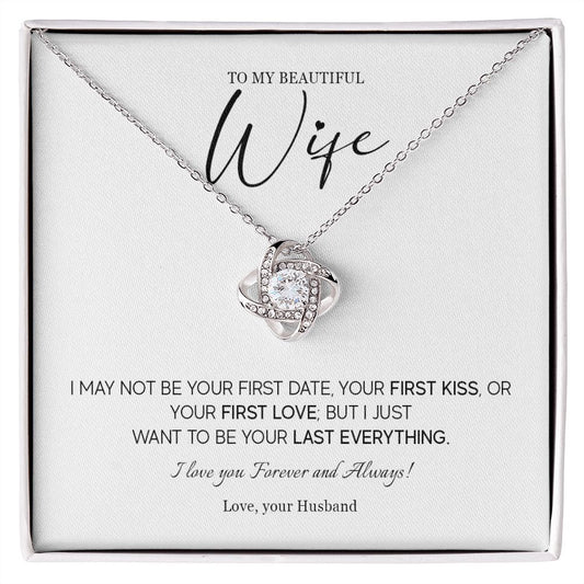557A Necklace For Wife From Husband, To My Wife Necklace, Hot Wife Birthday Gifts