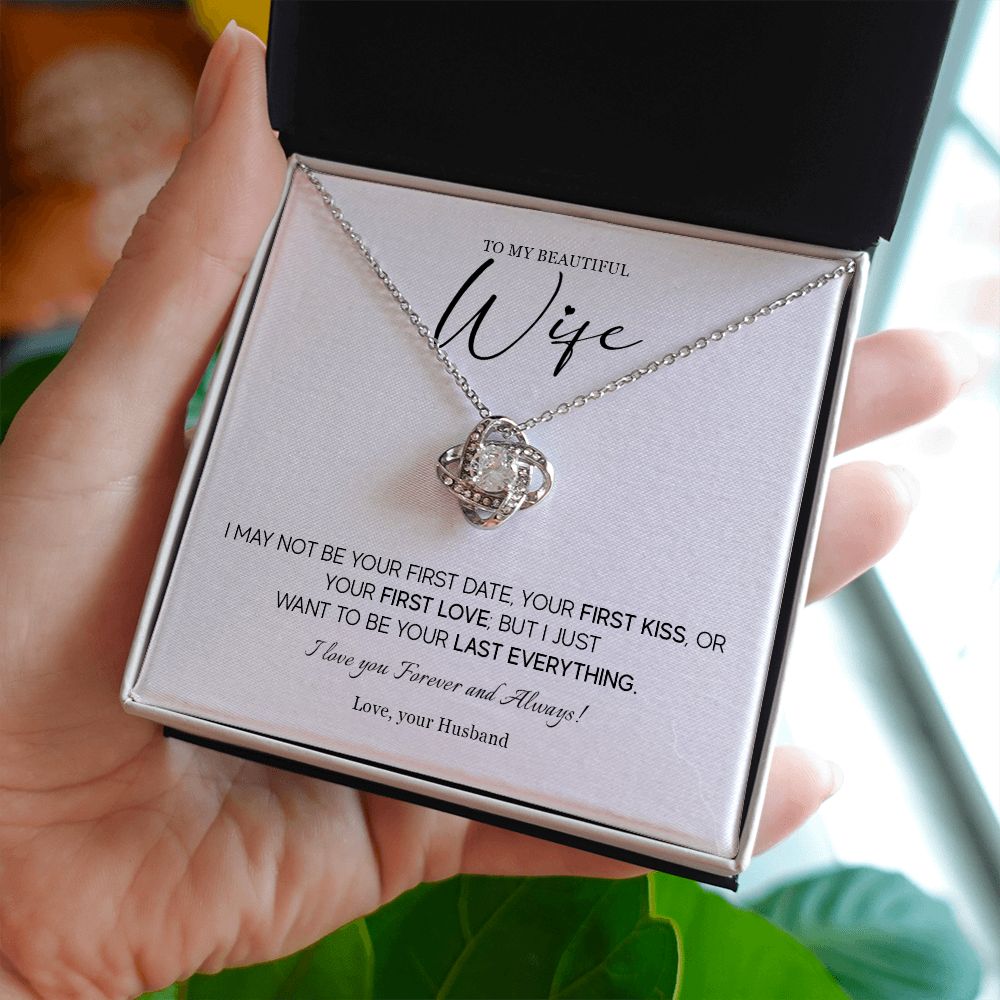 557A Necklace For Wife From Husband, To My Wife Necklace, Hot Wife Birthday Gifts