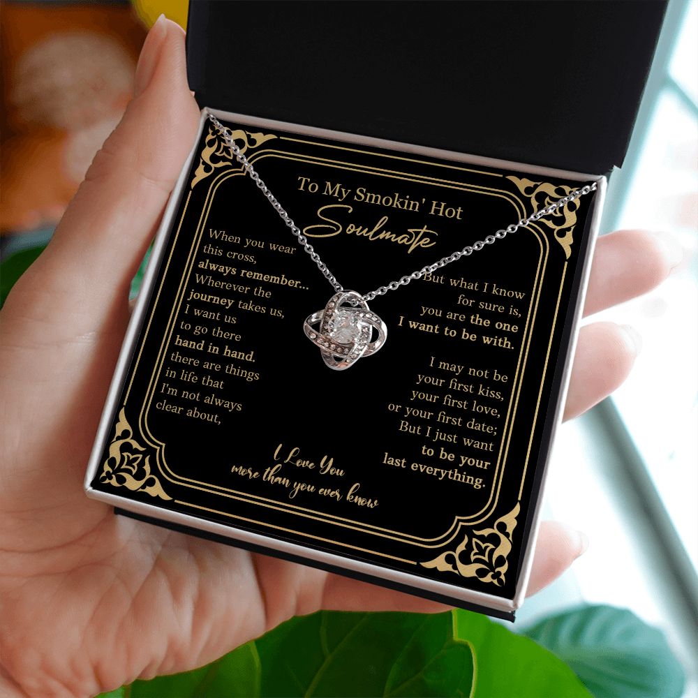 430A To My Soulmate Necklace Engagement Anniversary Gift for Her Birthday