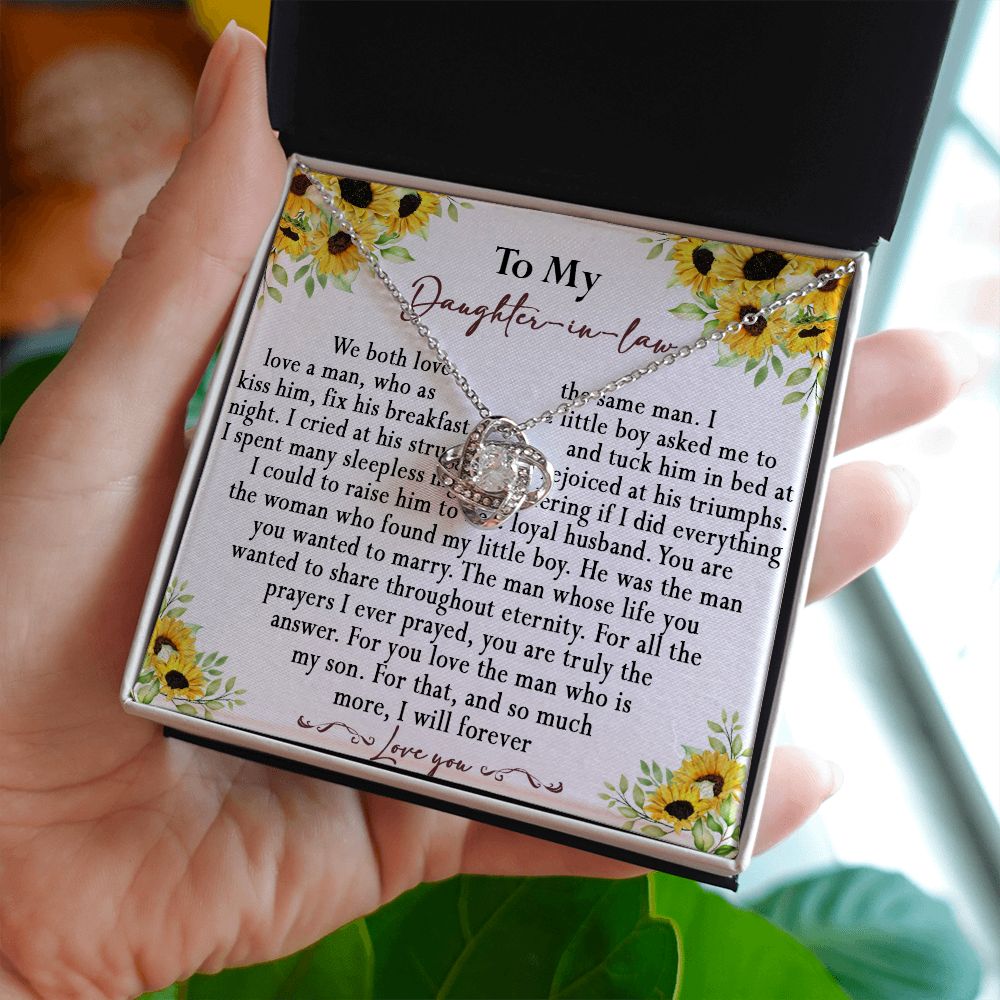 109A Daughter-in-law Necklace, Necklace For Women, To My Daughter-in-Law Necklace