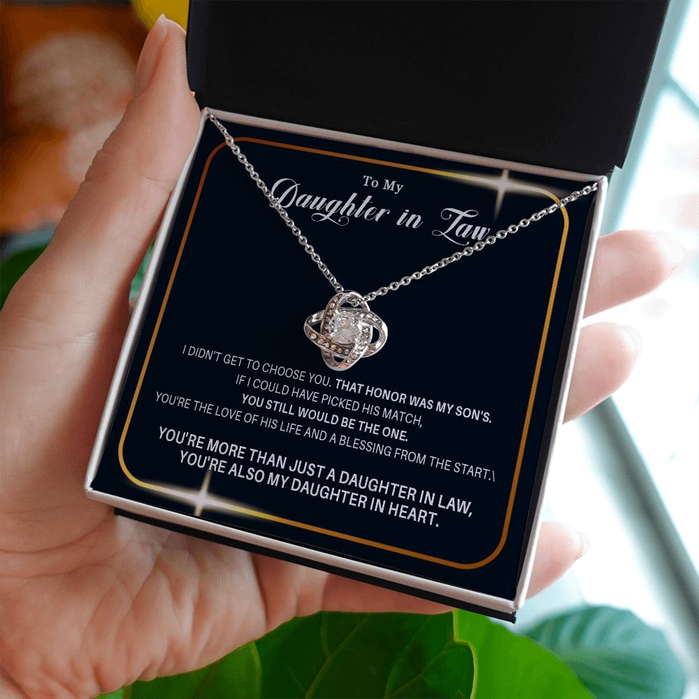 488A Daughter in Law Gifts Necklace From Mother in Law, Daughter Necklace Gifts